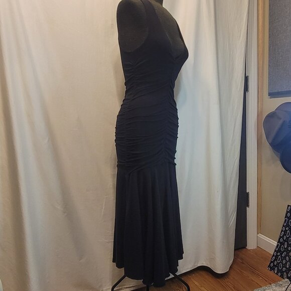 Velvet | Womens Vintage Gothic Mermaid Dress Size XS - Black - Picture 7 of 10